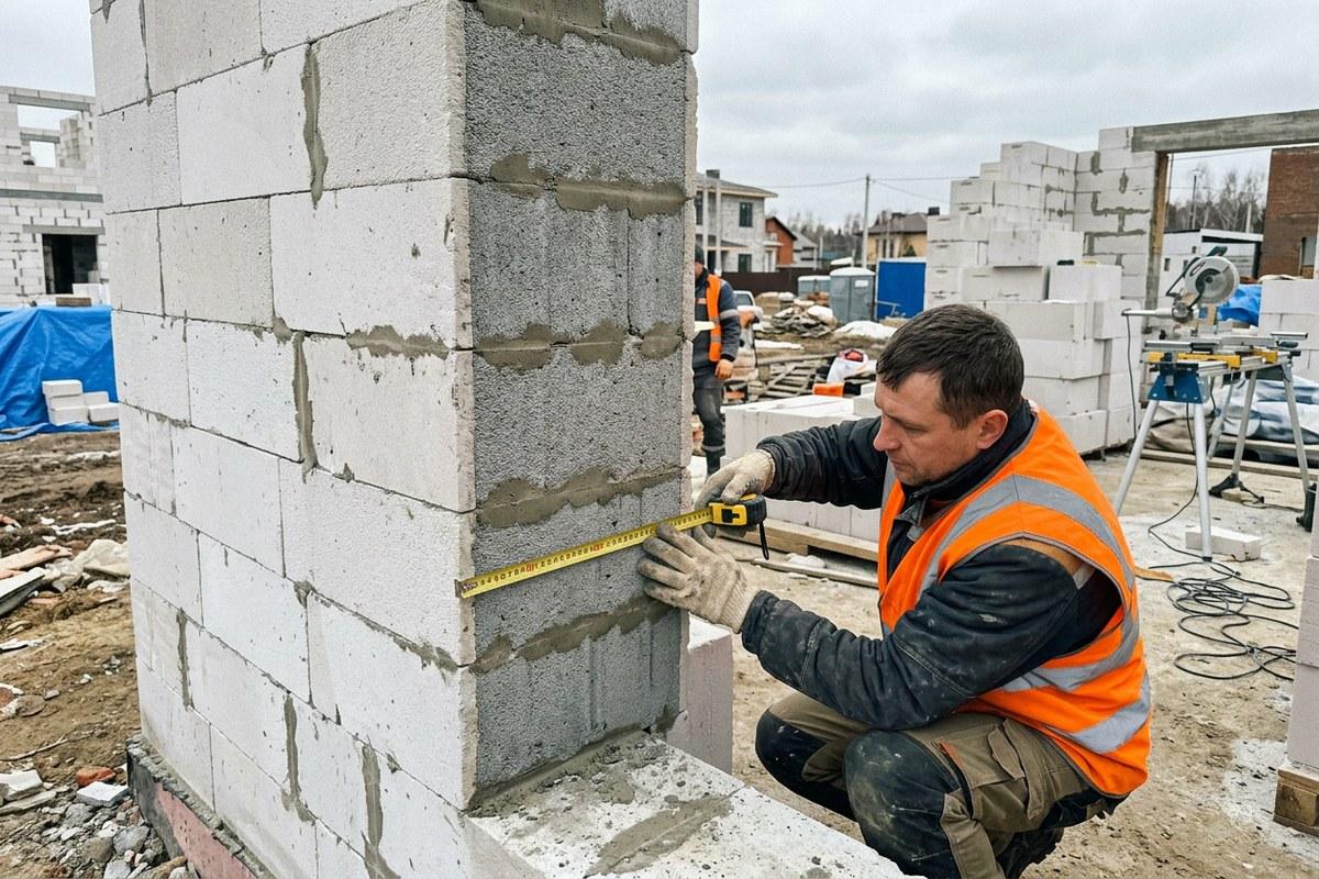 Стена из газобетонных блоков толщиной 400 мм — расчёт теплозащиты без утепления